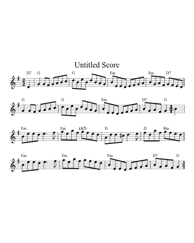 Round Pond Rant2 sheet music preview