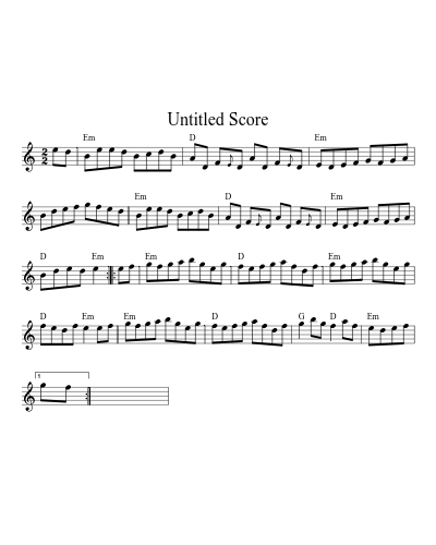 Round Pond Rant2 (Version 2) sheet music preview