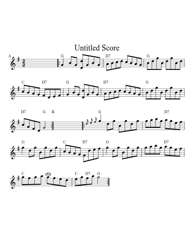 Round Reel Of Eight2 sheet music preview