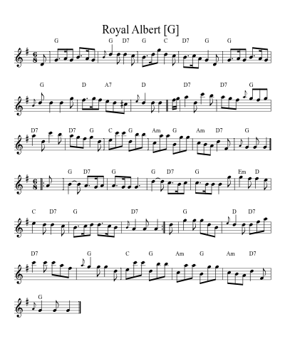 Royal Albert  [G] (Version 3)