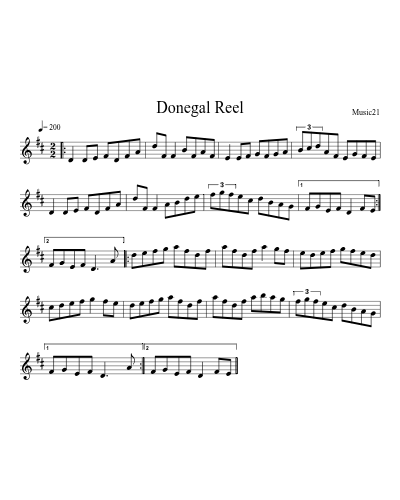 Donegal Reel preview