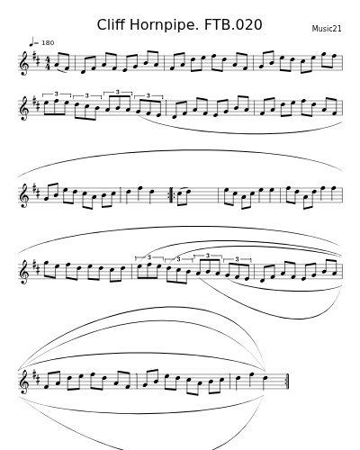 Cliff Hornpipe. FTB.020 (Version 2)