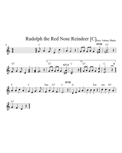 Rudolph the Red Nose Reindeer [D]