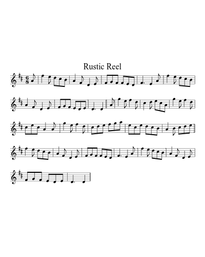 Rustic Reel (Version 4)