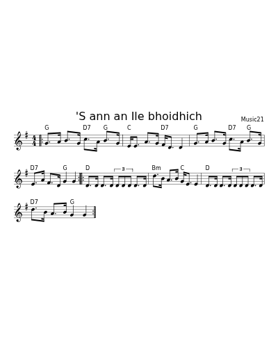 'S ann an Ile bhoidhich