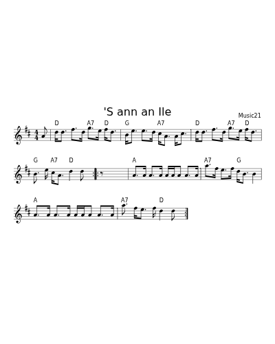 'S ann an Ile (Version 2)