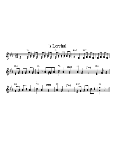 's Lerchal (Version 7)