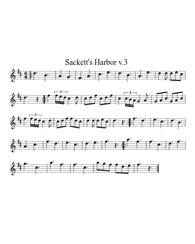 Sackett's Harbor  v.3 (Version 2)
