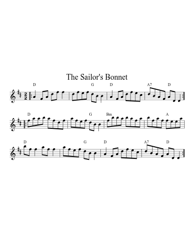 The Sailor's Bonnet (Version 4)