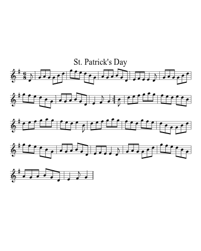 St. Patrick's Day (Version 3)