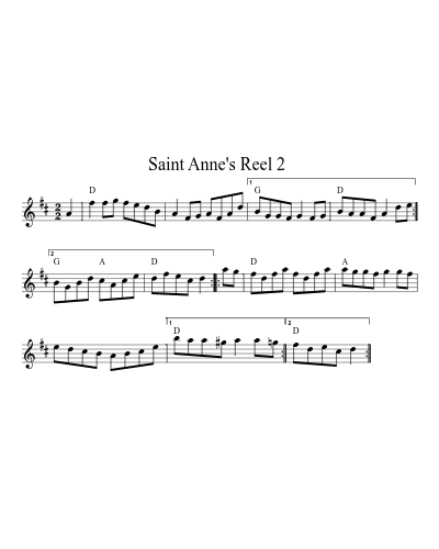 Saint Anne's Reel  2 preview