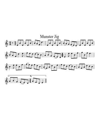 Munster Jig (Saint Kilda Standpiece)