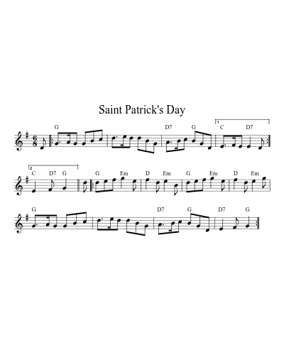 Saint Patrick's day (Version 11)