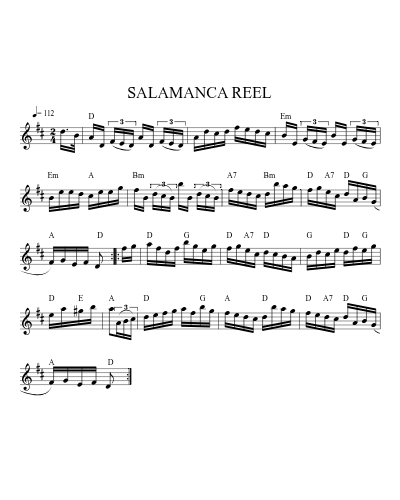 Salamanca Reel (Version 4)