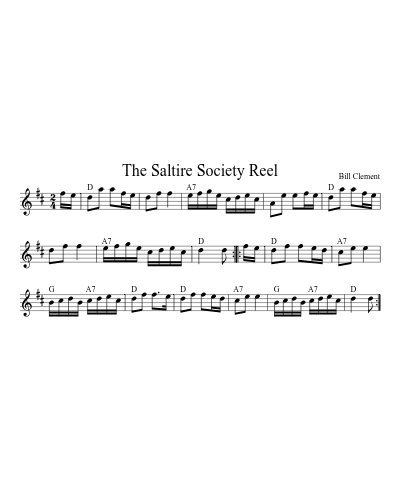 The Saltire Society Reel