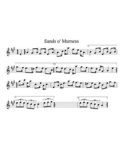 Sands o' Murness