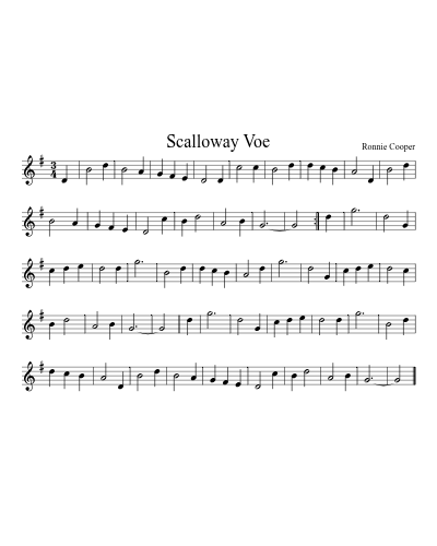 Scalloway Voe (Version 2)