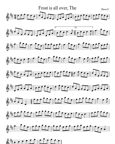 Frost is All Over, The (Banish Misfortune)