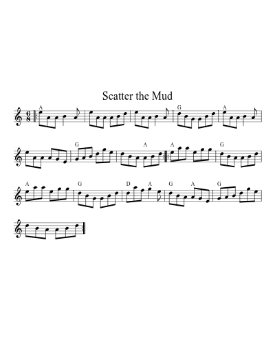 Scatter the Mud (Version 6)