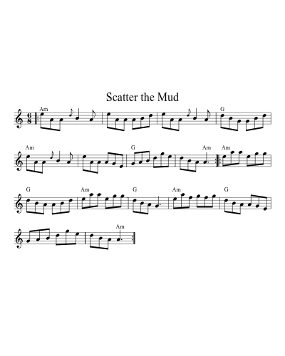 Scatter the Mud (Version 7)