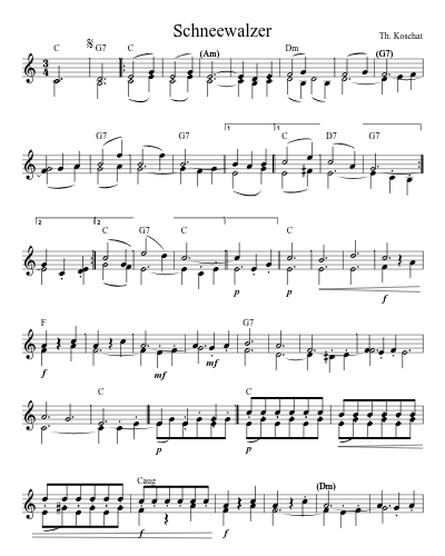 Schneewalzer (Version 4)