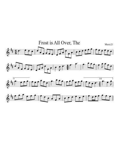 Frost is All Over, The (Banish Misfortune) (#558)