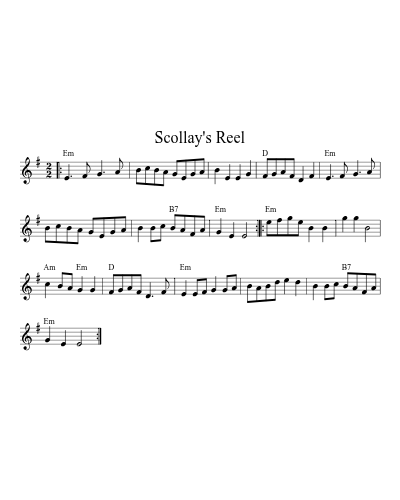 Scollay's Reel
