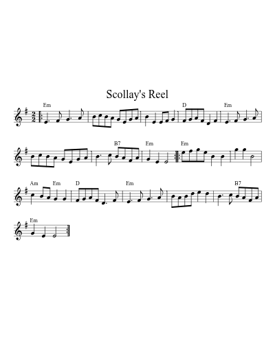 Scollay's Reel (Version 11)
