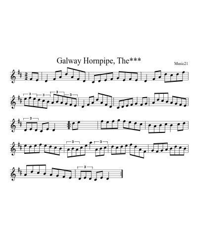 Galway Hornpipe, The***