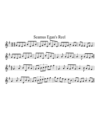 Seamus Egan's Reel (Version 2)