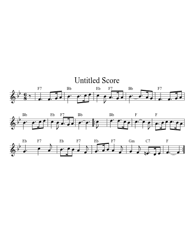 Sellengers Round (Version 4) sheet music preview