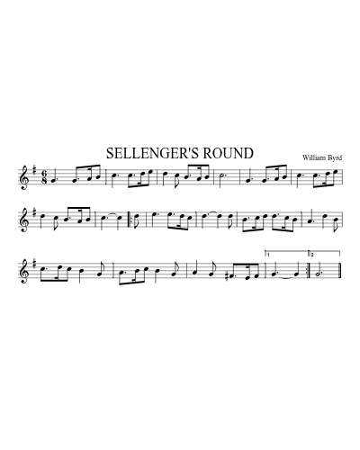 Sellenger's Round (Version 3) preview