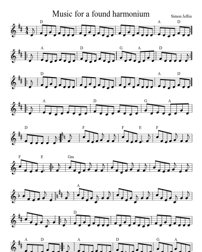 Music For A Found Harmonium (Version 2)