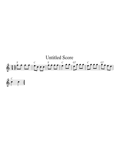 Seni FCGD 16 4 (Version 2) — Guitar Sheet Music | Practito