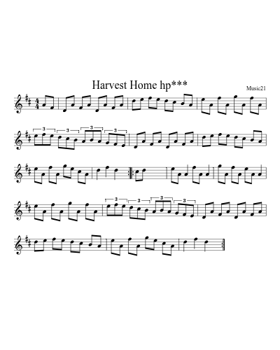 Harvest Home hp*** preview