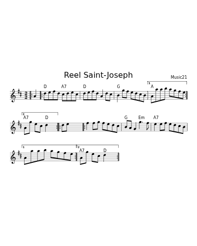 Reel Saint-Joseph (Set Joseph Levis Terrebonne)