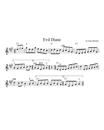 Evil Diane (Set Old Flying Evil)