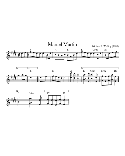 Marcel Martin (Set Rare John Marcel)