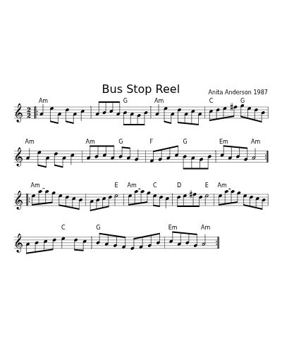 Bus Stop Reel (Set Rare Sligo Bus)