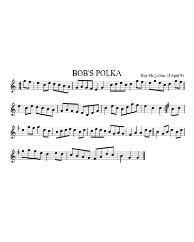BOB'S POLKA