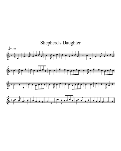 Shepherd's Daughter