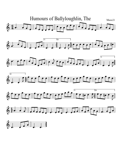 Humours of Ballyloughlin, The