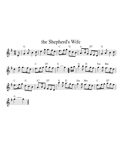 the Shepherd's Wife (Version 5)