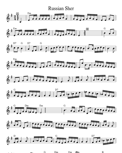 Russian Sher (Version 2)