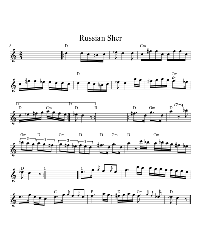 Russian Sher (Sher2 C)