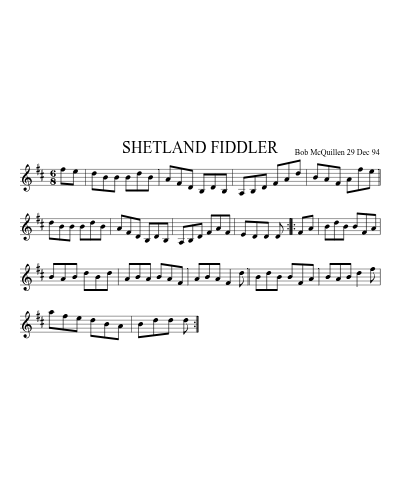 Shetland fiddler (Version 3)