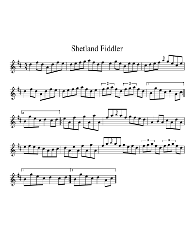 Shetland fiddler (Version 4)