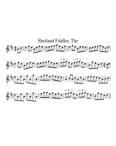 Shetland Fiddler, The