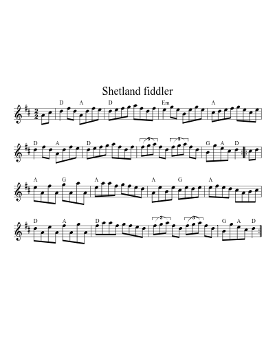Shetland fiddler (Version 5)