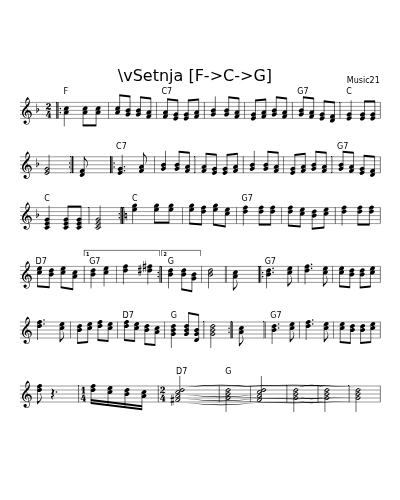\vSetnja   [F->C->G] (Shetnja)